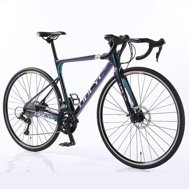 Chameleon Carbon Road Bike 700C Aero Racing Bicycle Hydraulic Disc Brake UBCYC Factory Wholesale
