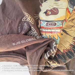 Trapos de limpieza multiusos industriales de camisetas recicladas de colores, trapos de limpieza resistentes 100% algodón para limpieza - Product Image 4