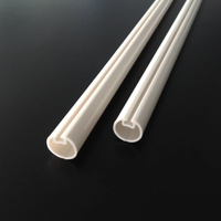Profils extrudés en PVC/UPVC écologiques et flexibles sur mesure pour rails de rideaux, tringles, supermarchés et accessoires de mobilier