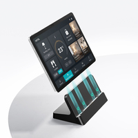 FHD HMI Panel Kiosk Tablet 10.95 İnç Ön NFC Tablet MTK G99 Sekiz Çekirdekli İşlemci ve Şarj Ünitesi ile Otel Giriş Ofis Resepsiyonu için