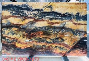 Lastra di Marmo Dorato Jacaranda Brasiliano Naturale Lucidato Impermeabile per Aule Moderne, Ville, Appartamenti, Hotel con Garanzia Inclusa - Product Image 2