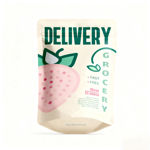 Reusable Zipper Bag Polyester Film for Sustainable Product Packaging Custom Printed Snack <strong>Pouches</strong> - Product Image 4