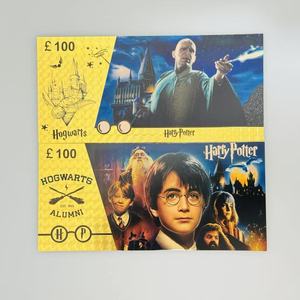 Tarjeta de Billetes de Oro de <span class=keywords><strong>Harry</strong></span> Potter para Niños, Regalos, Recuerdos - Product Image 5