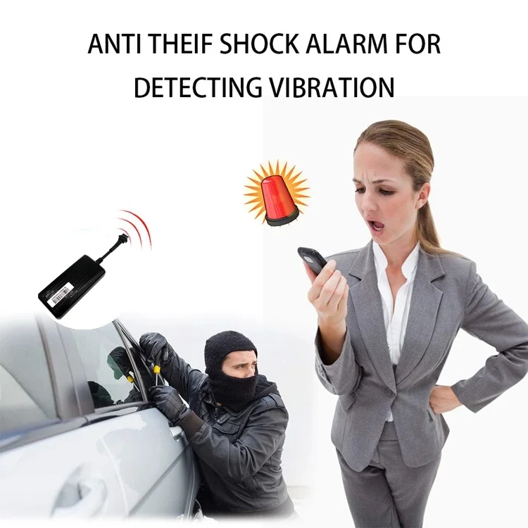 Remote Voice SOS Alarm Global Position Tracking Locator Motorcycle Car Auto GPS Location Device