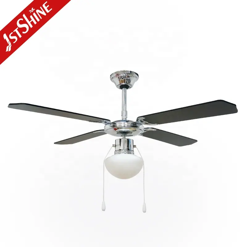 Fan Blade Light 1stshine Ceiling Fan Light Hot Sell Modern 52 Inch 4 Mdf Blade Decorative Led Ceiling Fan With Light