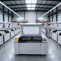 Mesin Pemotong Laser CO2 Kecepatan Tinggi Berpendingin Air CNC Akurasi Tinggi untuk Kayu Plastik Batu Logam Akrilik Kayu Lapis SK1390