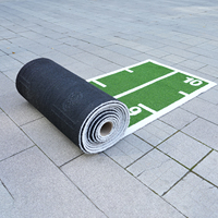 Vente en gros de gazon sportif coloré personnalisé Tapis de piste de sprint artificiel pour le golf
