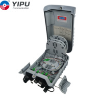 YIPU-caja de terminación de fibra óptica con adaptadores HW, caja de distribución de fibra óptica de red, 16 núcleos, OEM, fábrica