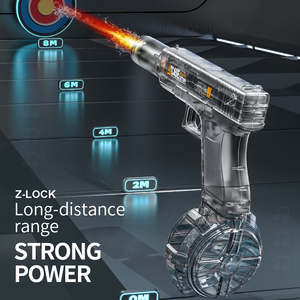 Nouveau design, petit pistolet à eau électrique automatique vert à tir continu avec lumière, batterie 3.7V, <span class=keywords><strong>pour</strong></span> enfants, jouets d'extérieur - Product Image 4