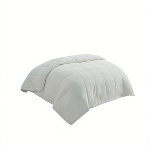 Edredón Reversible Alternativo a Plumón, de Poliéster y Algodón, Acolchado, para Todas las Estaciones, Estilo Minimalista - Product Image 1