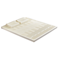 Matelas en Latex 100% Naturel d'Usine Hypoallergénique, Tailles et Densités Personnalisables, Roulé Compressé Gratuit pour l'Exportation