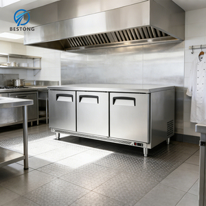 Congélateur sous comptoir ETL, congélateur et réfrigérateur sous comptoir, table réfrigérée en acier inoxydable pour la préparation des aliments - Product Image 4