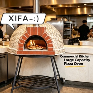 <span class=keywords><strong>Four</strong></span> à <span class=keywords><strong>pizza</strong></span> à granulés portable avec <span class=keywords><strong>pierre</strong></span> rotative et sac de transport, idéal pour le camping et les fêtes barbecue en plein air. - Product Image 3