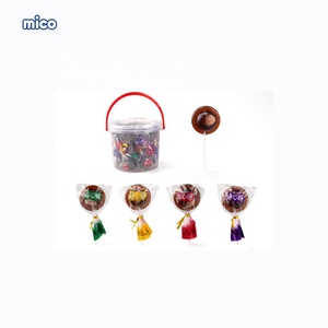 Lecca-lecca al miele di prugna con ripieno al caramello, caramella di prugna acida - Product Image 1