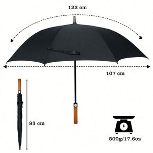 Venta al por Mayor de Paraguas de Golf Automáticos Resistentes a la Lluvia, Promocionales, de Alta Calidad y Económicos, con Impresión de Logotipo Personalizado - Product Image 3