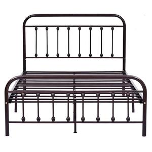 Base de plataforma con listones de tamaño doble estilo Queen King de Elevación individual plegable, marco de <span class=keywords><strong>cama</strong></span> de Metal grande con almacenamiento - Product Image 2
