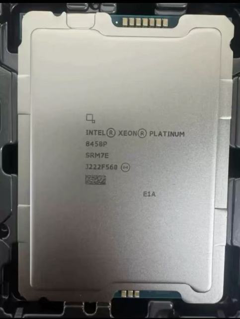 Intel Xeon Platinum 8458P SRM7E 60 Core LGA4677 Server CPU Production Official Version