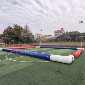 Campo de fútbol inflable al aire libre para adultos, pista de Arena hinchable