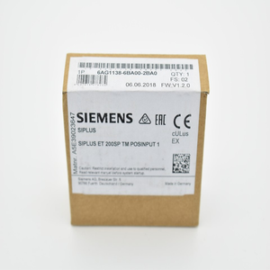 Siplus ET200SP 6AG11386BA002BA0 ชุดควบคุมอุตสาหกรรม PLC ซีรีส์ ET รุ่นใหม่ - Product Image 3