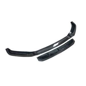 Splitter per paraurti anteriore in fibra di carbonio stile V per <span class=keywords><strong>BMW</strong></span> F85 F86 X5M X6M 2014-2019 - Product Image 3