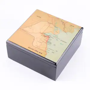 KSA Jeddah-Caja de regalo para el Ramadán, temporada árabe, corte láser, madera, Chocolate y fecha