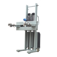 Nuevo Elevador de Fardos Semiautomático Huize de 1600 mm, Capacidad de Carga de 150 kg, Apilador de Barriles Móvil para Restaurantes y Comercios