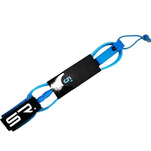 OEM Surfboard Leash all size with double stainless steel swivels performance Surfing Leash For Surf wing paddle foil