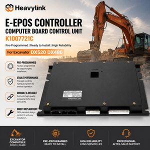 บอร์ดคอมพิวเตอร์ควบคุม Heavylink E-EPOS รุ่น K1007721C สำหรับรถขุด DX520 DX480 อะไหล่ทดแทนโดยตรง - Product Image 1