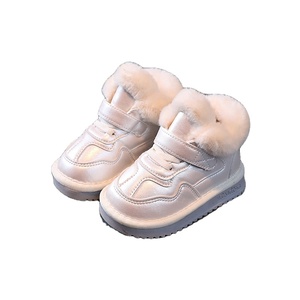 Chaussures d'<span class=keywords><strong>hiver</strong></span> blanches pour enfant, bottes de neige, garde au chaud, nouveau modèle, meilleurs prix - Product Image 1