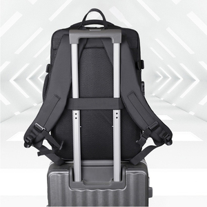 Expandable Business Best <b>Black</b> Laptop <b>Backpack</b> Convertible <b>Backpack</b> <b>Waterproof</b> Laptop Bag - Product Image 3