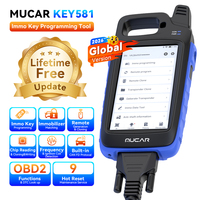 Herramienta de Programación de Llaves Inteligentes MUCAR KEY581, Escáner OBD2 con Detección de Frecuencia de Llave, Lectura/Clonación/Escritura de Chips, Compatible con CANFD DOIP