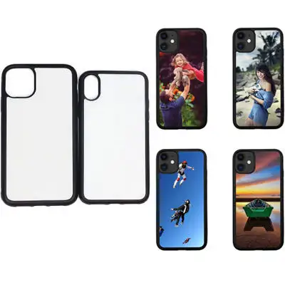 New Design Customized Tough Protection 2d Tpu Pc Sublimation Blank Phone Case For Iphone 13 11 12 pro max 3D Printing