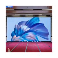 Écran LED SMD fixe d'intérieur, pleine couleur, 1920Hz, taux de rafraîchissement élevé, large gamme de couleurs, panneau mural vidéo de fond