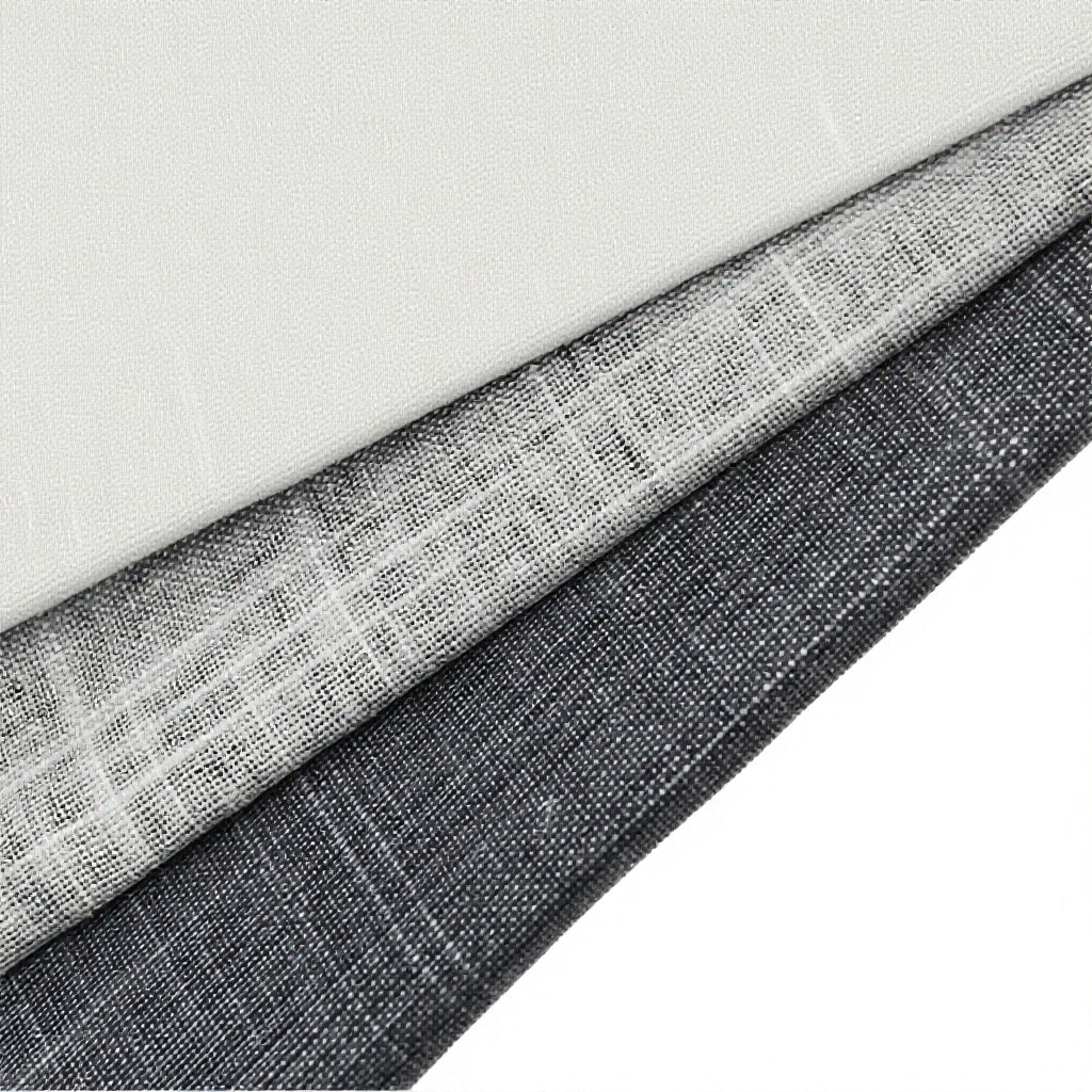 Linen-cotton Brocade Fabric Slub Woven Stripes Printed Gold-Embossed 11+11*4.5 Wide-Width Bleached Sand-Washed Viscose Wrinkled