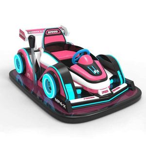Voiture trottinante à batterie pour enfants, design de sécurité à bords doux, pour aire de jeux intérieure, voiture tamponneuse amusante - Product Image 6