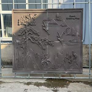 Placa Decorativa de Espuma EPS de Alta Densidad con Relieve de Flores, Estilo Chino Moderno, para Pared Exterior de Villa, Pintura Decorativa, China Continental - Product Image 5