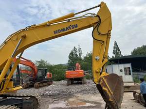 Excavadora usada pintada original Komatsu, excavadora hidráulica resistente sobre orugas con alta calidad para la Venta barata - Product Image 5