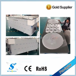 Nhanh chóng đóng băng <span class=keywords><strong>ice</strong></span> <span class=keywords><strong>cream</strong></span> Rolling Machine công suất cao tỷ lệ thương mại Fry Máy làm kem - Product Image 4