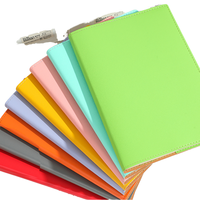 Vente en gros personnalisable A5 organisateur étudiant cahier remplaçable insérer couverture rigide en cuir souple couture reliure pour les étudiants