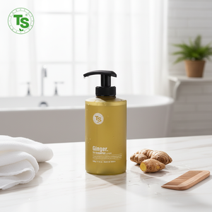 TS Ginger 500ml Shampooing bio Cosmétiques coréens pour les soins capillaires Santé du cuir chevelu Anti-perte de cheveux Formule de repousse des cheveux Fabriqué en Corée - Product Image 3