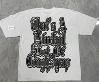 T-shirt Homme Personnalisé de Luxe Blanc de Marque Célèbre DESIGNERS, Motif Cupidon Ange, Streetwear, T-shirt Syrup contre la Toux, Vente en Gros