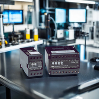 Transmetteur de puissance actif triphasé industriel avec signal de sortie 4-20mA -10V-10V, isolation des composants industriels