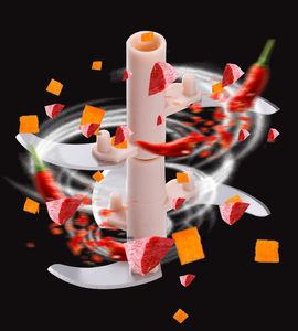 เครื่องหั่นผักด้วยมือขนาด900มล. เครื่องบดเนื้อ<span class=keywords><strong>พริก</strong></span>เครื่องบดกระเทียม - Product Image 4