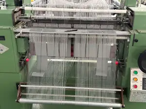 GINYI Machine à tricoter au crochet B3 à grande vitesse pour approvisionnement direct d'usine Machine à dentelle au crochet à bande élastique