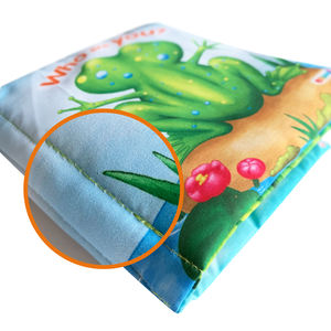 Peek-a-boo-Libro <span class=keywords><strong>de</strong></span> tela con sonido arrugado, educativo, divertido, interactivo <span class=keywords><strong>para</strong></span> bebé, con <span class=keywords><strong>cuentos</strong></span> inspiradores, nuevo diseño - Product Image 5