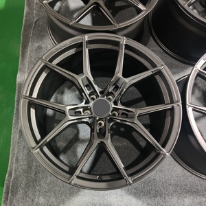 Llantas de aleación escalonadas de plato profundo 18 19 20 pulgadas 5x112 negro <span class=keywords><strong>mate</strong></span> para Mercedes W211 W212 W213 W221 W222 AMG C300 E350 - Product Image 4