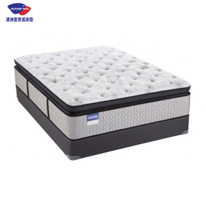 Matelas de printemps en latex, taille roi/reine 36cm, 5 étoiles, niveau de luxe, pour hôtel, promo