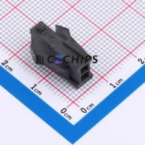 ZX-MX3.0-2-1P-HMJK Housing (Wire-to-Board / Wire-to-Wire) P=3mm Connector 2x1P 3mm Micro-Fit (MX 3.0) 3mm - Product Image 1