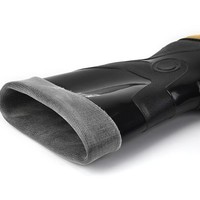 Bottes de travail noires épaissies et imperméables pour hommes pour les chantiers de construction en plein air, antidérapantes et résistantes à l'usure