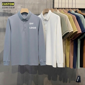 <span class=keywords><strong>Polo</strong></span> a Maniche Lunghe Personalizzata di Alta Qualità ad Asciugatura Rapida, T-Shirt Ricamata per Uomo, Uniforme da Lavoro, Fornitore per Aziende - Product Image 1